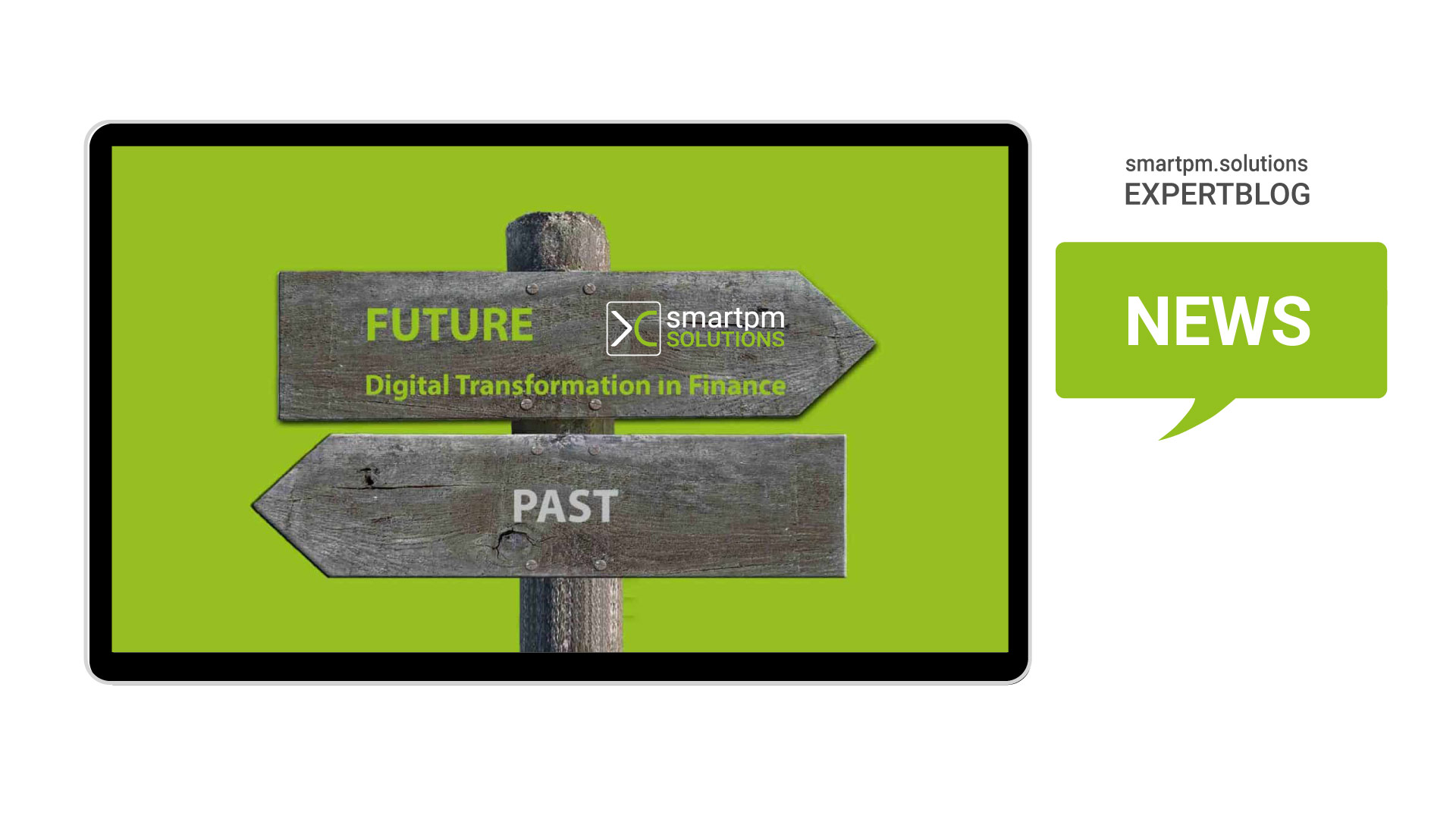 Digital Transformation in Finance smartPM solutions Header Blogpost