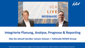xP&A vollintegrierte Planung bei der ROSEN Group ICV Webinar