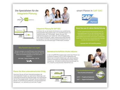 Preview Planen in SAP Twopager
