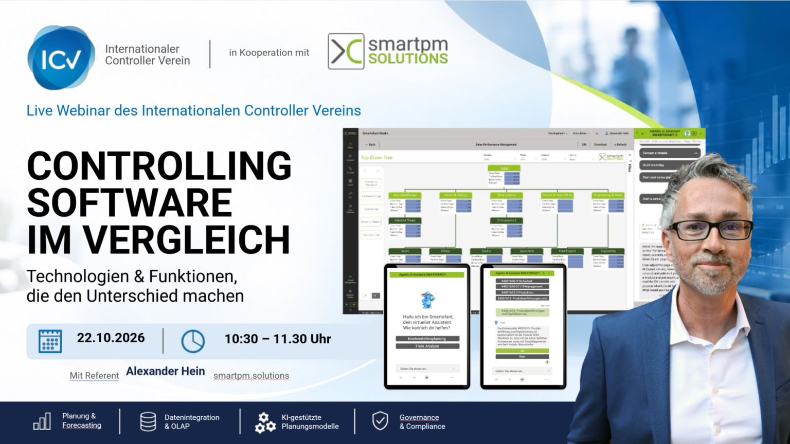 Coverbild für das Webinar Controlling-Software im Vergleich