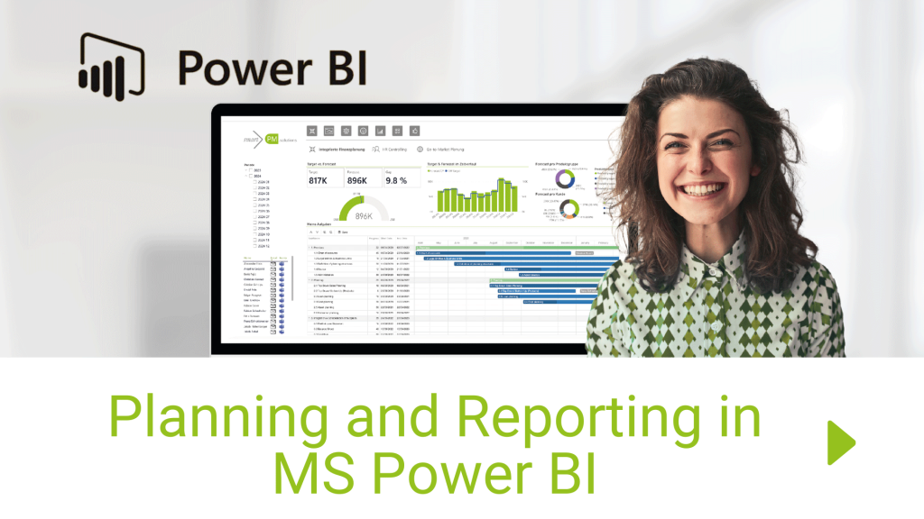 smartpm Planung und Reporting in MS Power BI