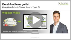 Webinar-Video: Excel-Probleme gelöst. KI-gestützte Echtzeit-Planung direkt in Power BI