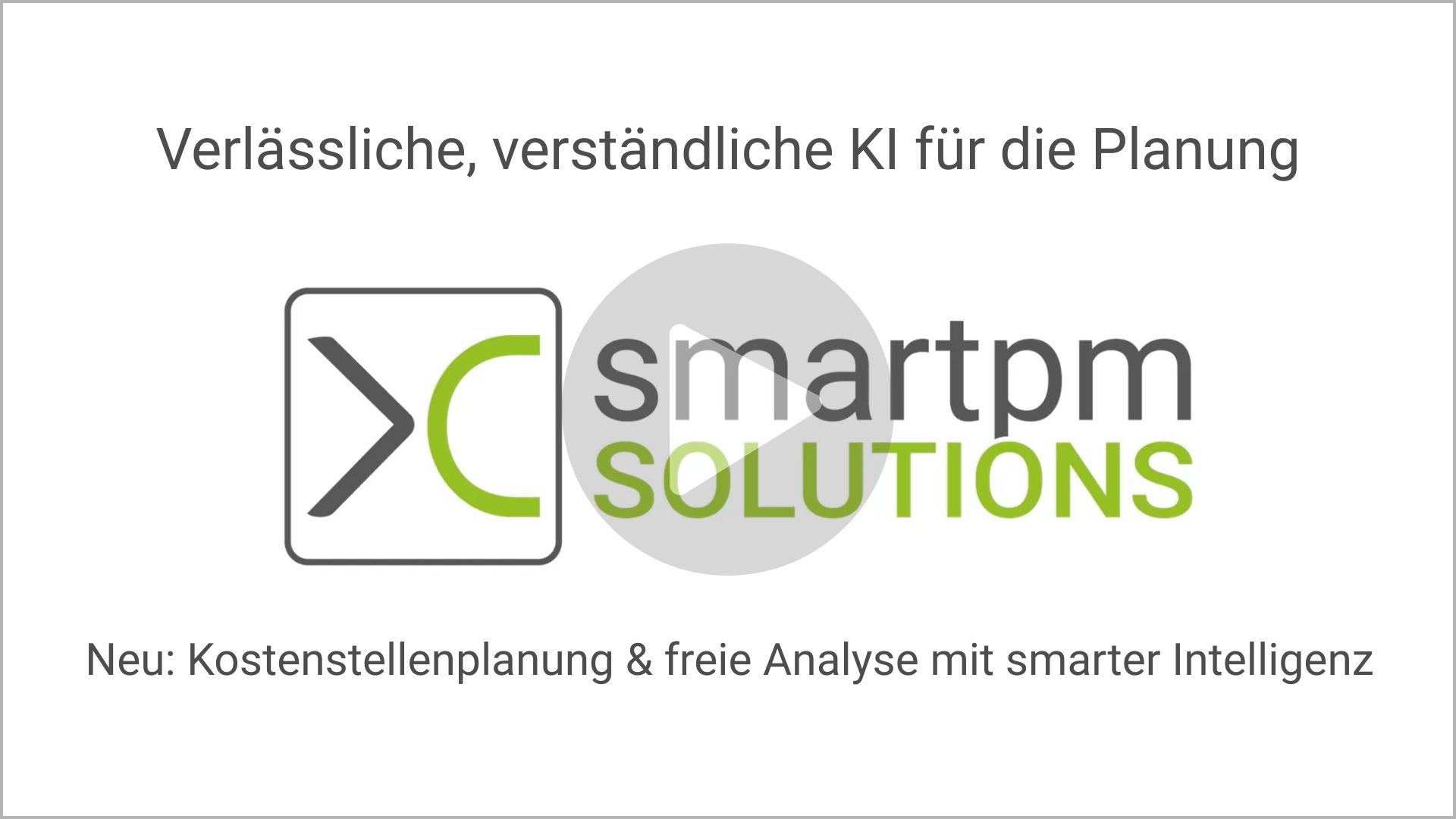 Thumbnail KI für die Planung, KI im Controlling