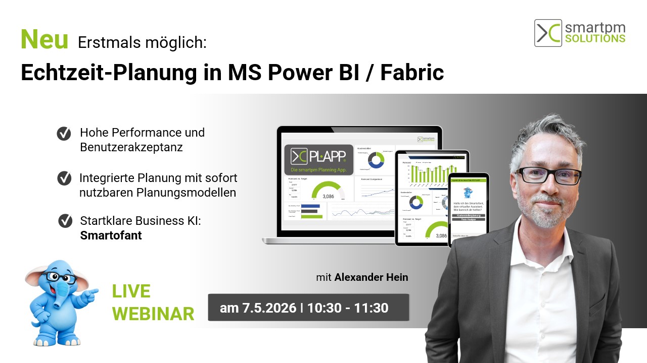 Echtzeitplanung in MS Power BI Facric