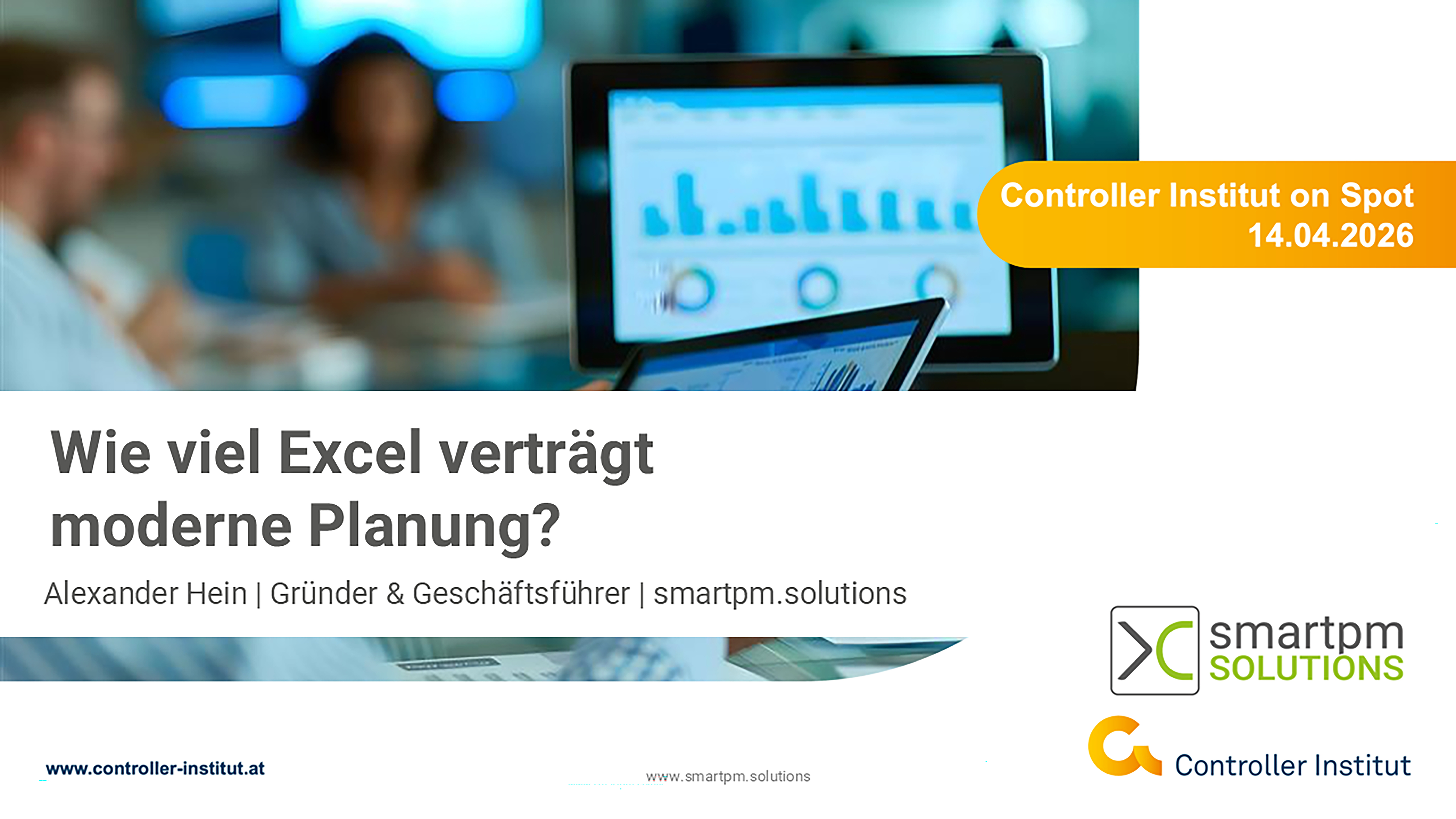 Webinar Wie viel Excel verträgt ​moderne Plaung?​ ÖCI