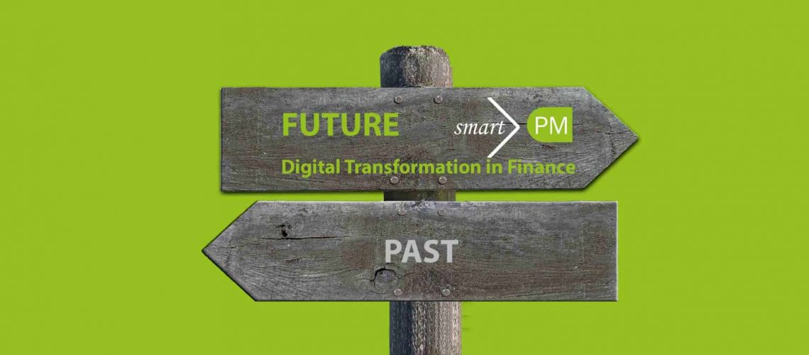 Digital Transformation in Finance smartPM solutions Header Blogpost