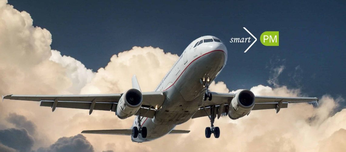Air Plane smartPM solutions Consultants travel climate neutral