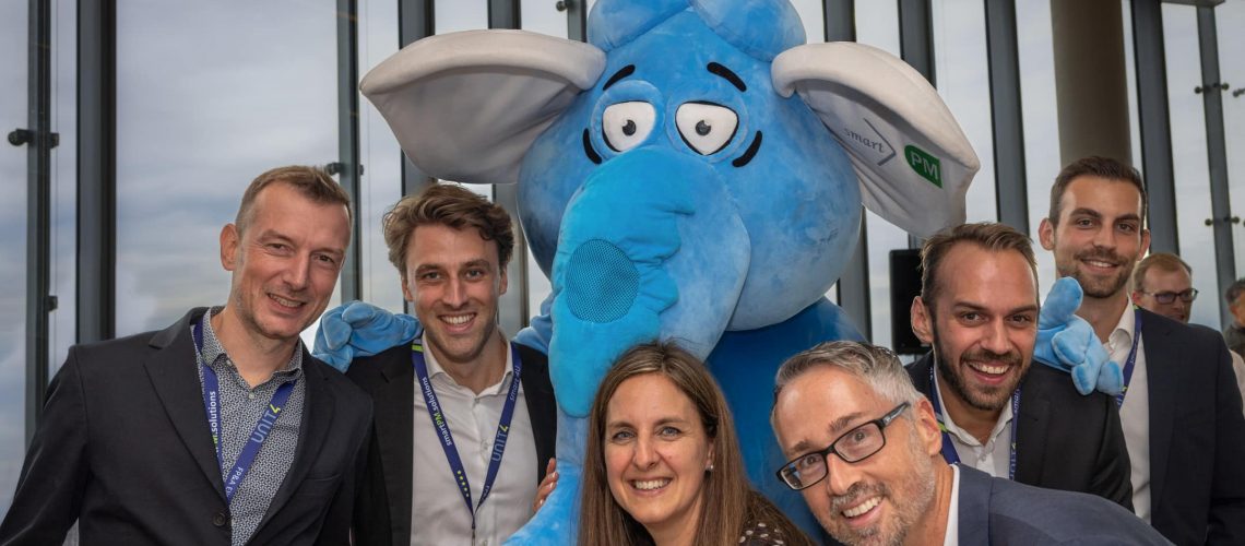Smartofant mit smartPM Team am smart 4U event