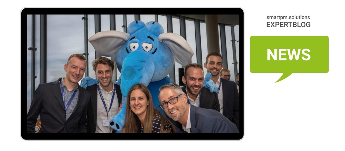 Smartofant mit smartPM Team am smart 4U event
