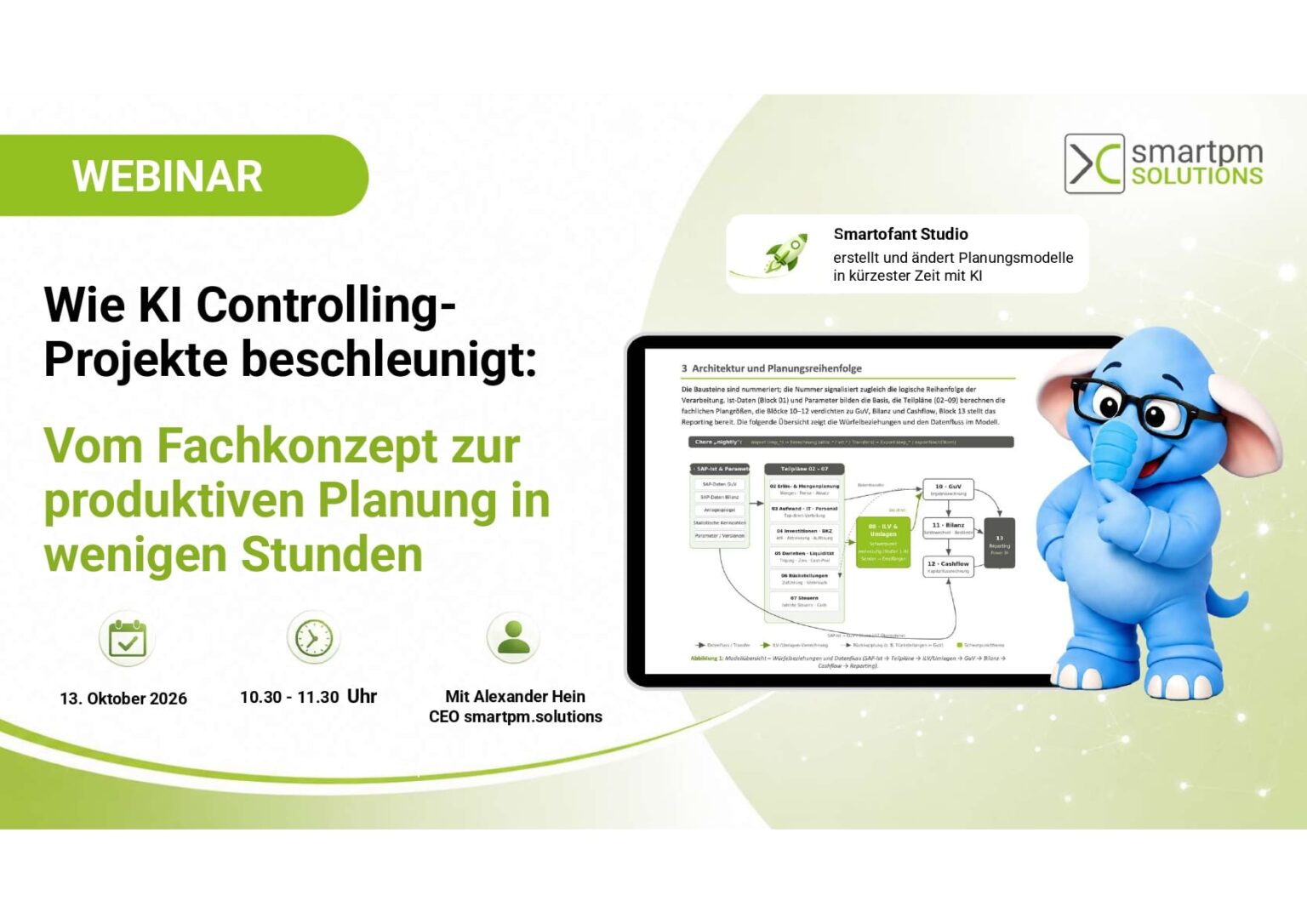 Titelfolie für das Webinar